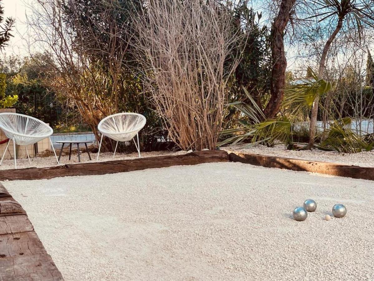 סן-מארי-דה-לה-מאר La Villa Vaihere En Camargue, L'Hibiscus Et Le Magnolia מראה חיצוני תמונה